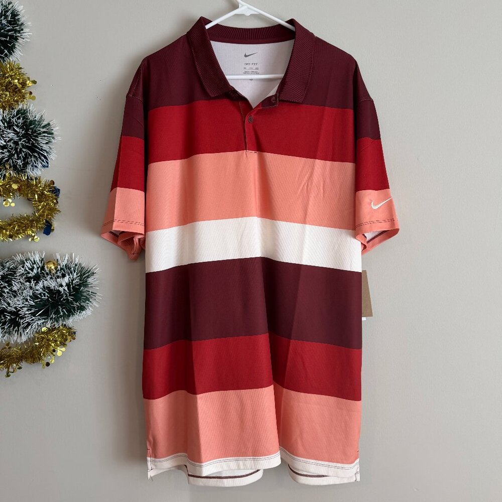 Nike FZ7452-619 Men's 2XL XXL Dri-Fit Victory Golf Polo Multicolor